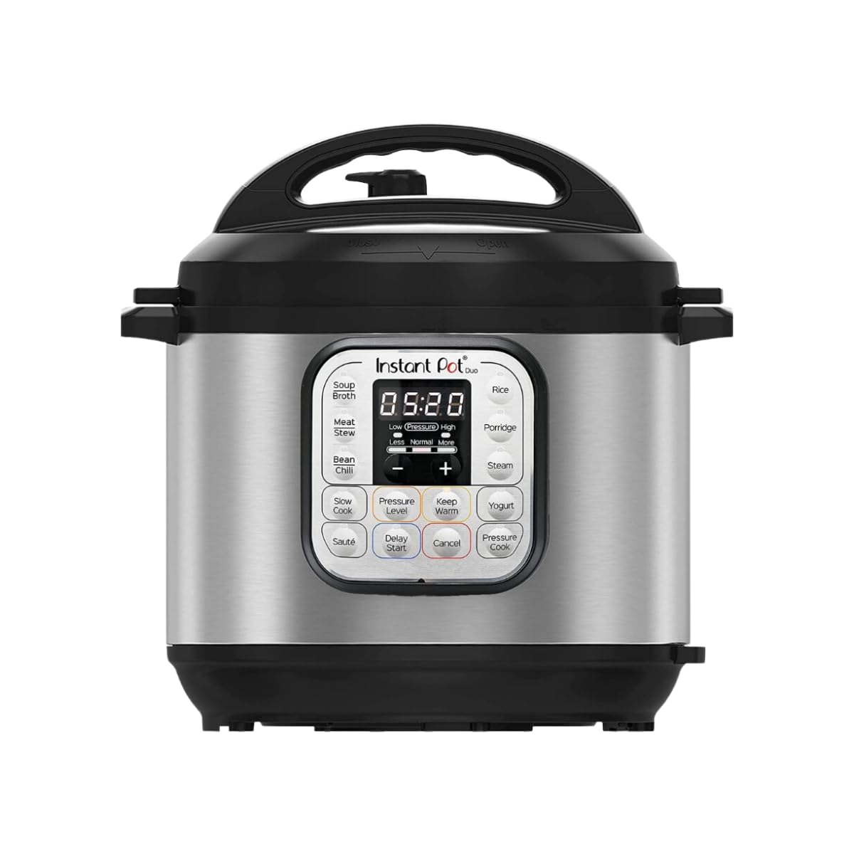 Instant Pot DUO MINI 3L Electric Pressure Cooker. 7-in-1: Pressure Cooker, Slow Cooker, Rice Cooker, Sauté Pan, Yoghurt Maker, Steamer and Food Warmer, Black,silver