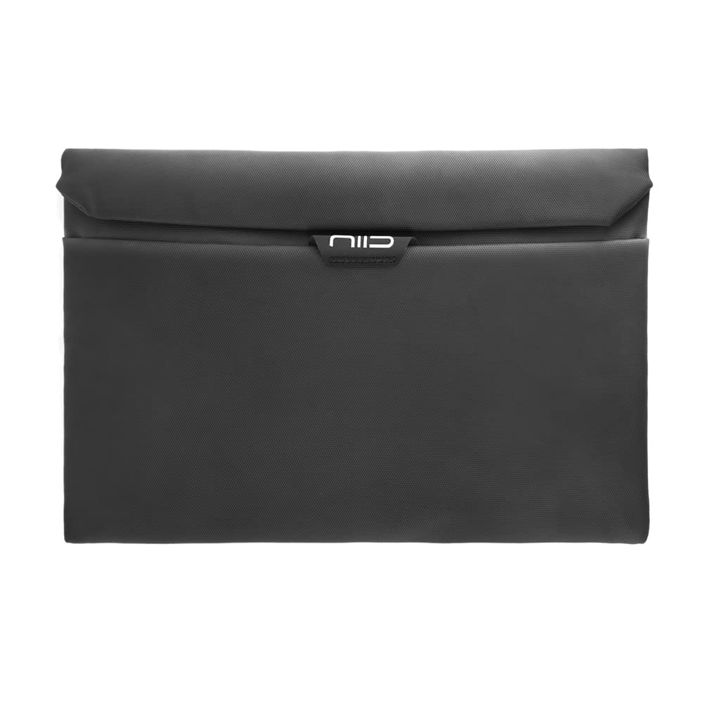 NIID Laptop Sleeve 13 3 Inch Laptop Bag Notebook Bag All-Round Protection for MacBook Pro 13.3 of EEN Maatje Lenovo HP Small Asus Dell Black