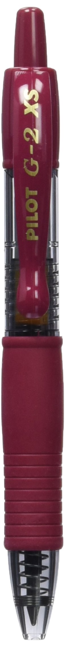 Pilot G207 Pixie Retractable Gel Rollerball 0.7 mm Tip (Box of 12) - Dark Red โ image 1