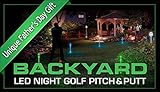 Night Sports USA Backyard LED Night Golf Pitch and Putt Set