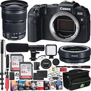 Amazon.com : Canon EOS RP Mirrorless Camera with EF 24