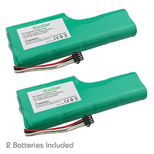 Kastar D520 Battery (2 Pack), Ni-MH 12V 2500mAh, Replacement for ECOVACS Deebot D520, Deebot D526, LP43SC2000P10