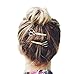 Headpiece,Orangeskycn One Piece Hair Clip Hair Accessories Headpiece (Gold)