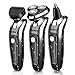 ELEHOT Electric Shaver Razor Wet & Dry 3 in 1 Waterproof Rotary Floating Heads -Gray