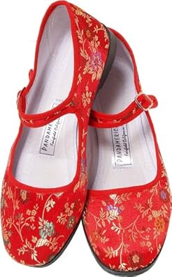 chinese cotton mary janes