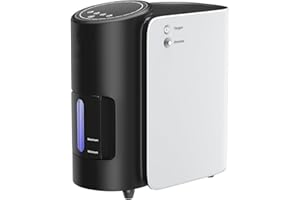 KOHAGOKI Oxygen Generator for Home Use Continuous Oxygen Concentrator Machine with Accessories Low Noise