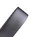 Adjustable Punk Style Black Leather Choker Necklaces for Women and Men (Black-1)