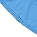 GKVK Men's Bikinis Briefs Ultimate Comfort Soft Waistband Briefs, Medium, Light Blue