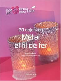 20 objets en métal et fil de fer
