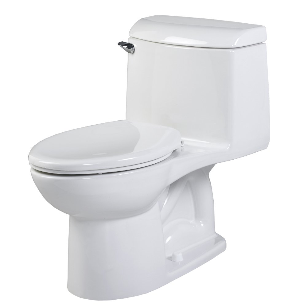 AS Champion 4 Model: 2034.014.020 ADA Dual Flush Right Height Elongated Toilet - Left Hand Trip Lever