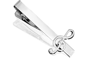 MHEIJO Tie Clips for Men, Tie Clip, Tie Bar, Tie Bars for Men, Silver Tie Tack Pins Unique, Mens Lapel Pins for Suits Shirts, Neck Tie Clasps for Women Boys Dad Father, Jewelry Accessories Gifts for Holiday