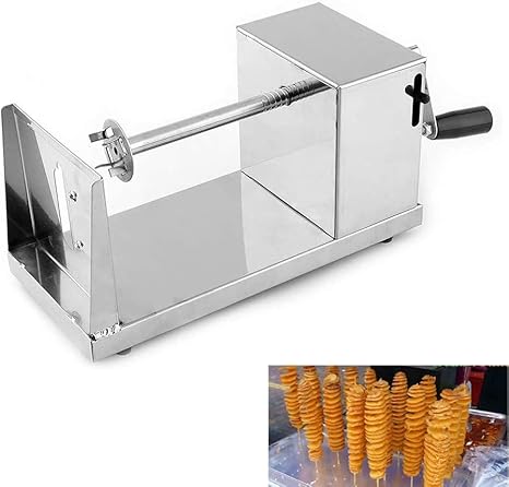 Amazon スパイラルポテトスライサー トルネードポテトカッターフライドポテトカッティングチップマシンキッチンdiyツールフルーツ ポテト トルネードチップ キュウリ スライサー カッター オンライン通販