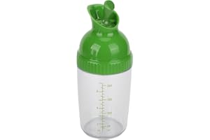 Salad Dressing Shaker, 200ML Leak-Proof Salad Dressing Container with Lid Dripless Pour Bottle for Homemade Salad Dressings