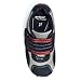 pediped Flex Adrian Sneaker (Toddler/Little Kid),Navy/Grey/Red,24 EU (7.5-8 M US Toddler)