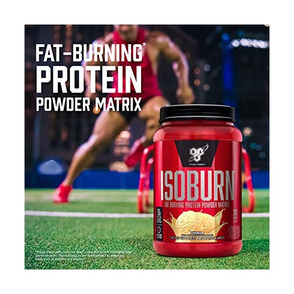 BSN ISOBURN, Lean Whey Protein Powder, Fat Burner for Weight Loss with