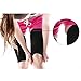 uxcell® Elastic Slimming Calories Off Weight Loss Thigh Fat Leg Massager Shaper Pair