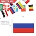 Anley 32 Countries String Flag, International Bunting Pennant Banner, Decoration for Grand Opening, Sports Bar, Party Events - 33 Feet 32 Flags