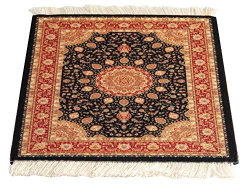 Beautiful Persian Rug Mouse Pad, Office Decor Desktop Oriental Rug, Computer Mousepad, Persian Desk Rug Coaster Mouse Pad