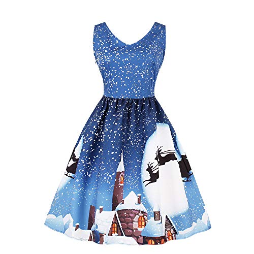 Anglewolf Plus Size Womens Santa Christmas Party Dress Vintage Xmas |  Desertcart Belize