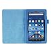 Fire 7 5th Generation Case,Mama Mouth PU Leather Folio 2-folding Stand Cover with Stylus Holder for 7