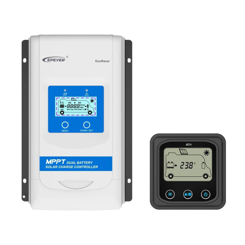 Buy EPEVER DuoRacer MPPT Dual Battery Solar Charge Controller 30 amp