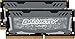 Crucial Ballistix Sport LT 2666 MHz DDR4 DRAM Laptop Gaming Memory Kit 32GB (16GBx2) CL16 BLS2K16G4S26BFSD (Gray)