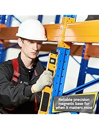Herramienta de nivel digital Electronic Nivel Magnético   IP54 resistente al polvo y al agua profesional   Get Master Nivel de precisión con 24 Inch Smart, 2 pilas AA, + bolsa de transporte por shefio
