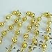 24 Pcs Mini Rosaries Gold Color Baptism with Gold Plated Accent Color - Communion Favors - Recuerditos Para Bautizo - Christening - Decenarios