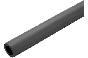 uxcell Foam Tubing for Handle Grip Support, 22mm(7/8") ID 32mm(1 1/4") OD 1m Length Black