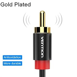 Vention USB C to 2 RCA Audio Cable 1.6FT, USB Type