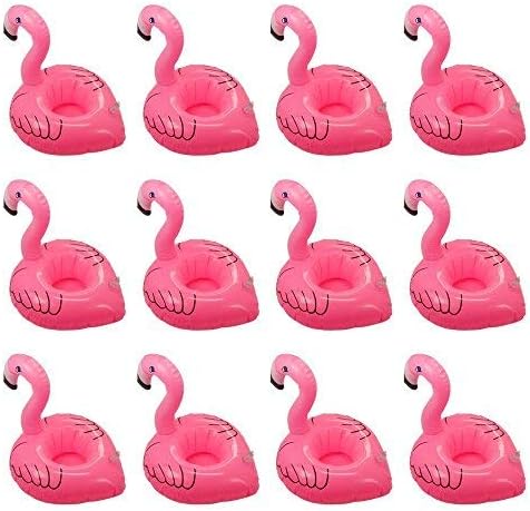 flamingo pool cup holders
