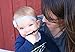 beba by Amy Baby Silicone Teething Necklace for Mom with BPA-free Beads - Mae (Jet Black)