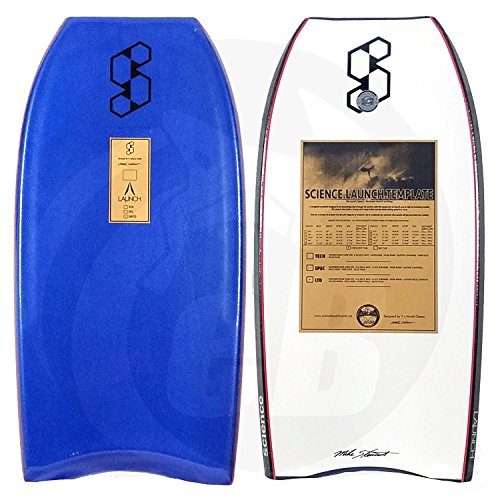 Mike Stewart Science Launch LTD 2018 Bodyboard 42.5 Royal Blue/Black/White