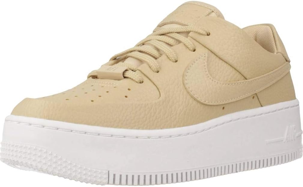 Nike W Af1 Sage Low 2 Ct0012-200 - Zapatillas para Mujer, Desert Ore/Desert Ore-White, 8 US 