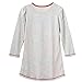 Miraculous Lady Bug Girls' Big Sleepwear Gown W/Eye Mask, Grey, X-Small (4/5)