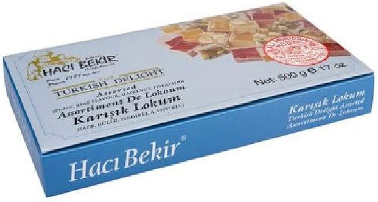 Haci Bekir - (Lokum) Turkish Delight Mix Assorted 17 oz