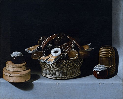 Oil Painting 'Hamen Y Leon Juan Van Der Cesta Y Caja Con Dulces 1622 ' Printing On Polyster Canvas , 18 X 23 Inch / 46 X 57 Cm ,the Best Gym Artwork And Home Gallery Art And Gifts Is This Replica Art DecorativePrints On Canvas