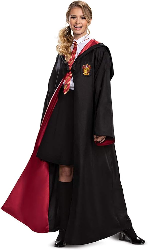 Disguise Harry Potter Gryffindor Robe Prestige Adult Costume Accessory: Clothing