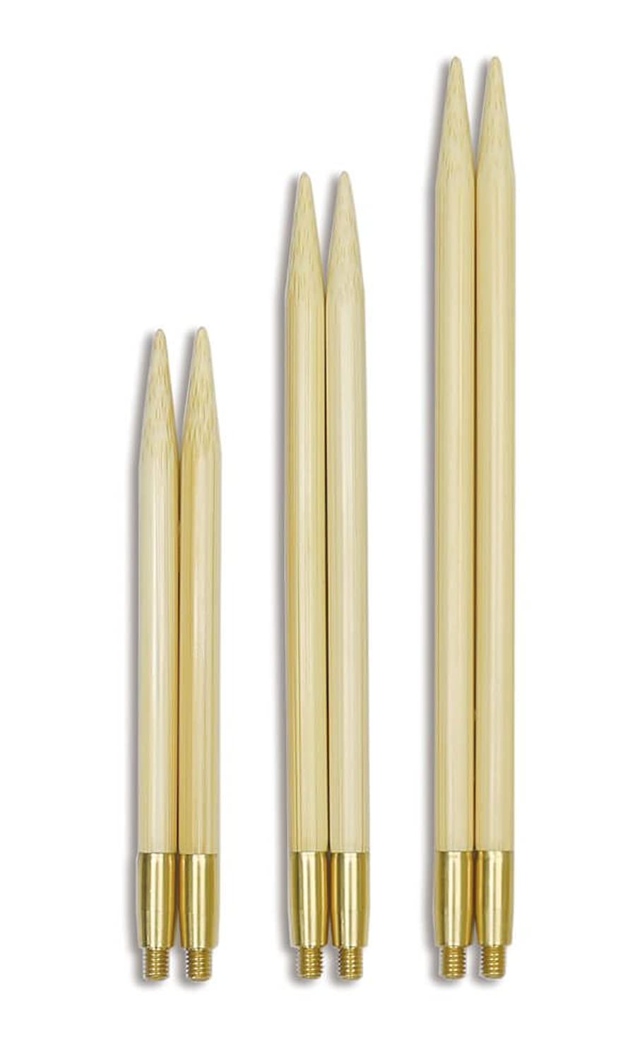 Seeknit KA06162 Bamboo Circular Knitting Needles Beige 12.5cm x 6mm