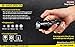 Nitecore MH20 CREE XM-L2 U2 LED 1000 Lumen USB Rechargeable Flashlight, Nitecore NL189 18650 3400mAh rechargeable Li-ion battery, USB charging cable, Holster 2 X EdisonBright Cr123A lithium batteries bundle