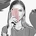 UrbanDrama for iPhone 7 Plus Case, iPhone 8 Plus Case, Floral Flip Wallet Folio Cover PU Leather Kickstand Credit Card Slot Holder Protective Case for iPhone 7 Plus, 8 Plus 5.5 Inches, Rose Gold