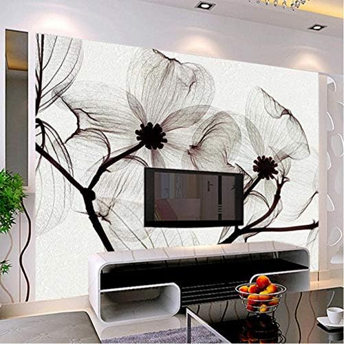 現代抽象アート花3d壁画壁紙リビングルームホテルインテリアシンプルな家の装飾壁画3d壁紙 450x300cm