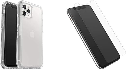 Otterbox symmetry and alpha glass bundle for iphone 11 clear Clearance