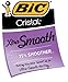 BIC Cristal Xtra Smooth Ball Pen, Medium Point (1.0 mm), Blue, 12-Count