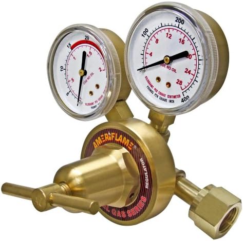Ameriflame R360-300 Heavy Duty Single Stage Acetylene Regulator with CGA300 Inlet