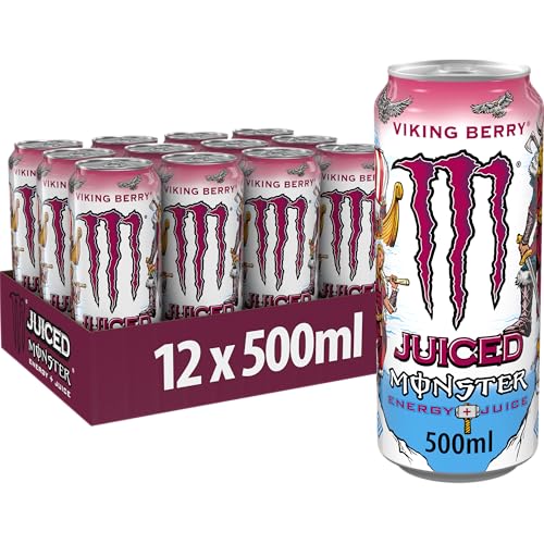 Monster Energy Viking Berry, Energy Drink, Einweg Dose, 12 x 500 ml
