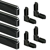 Prime-Line PL 7806 Screen Frame Kit, 5/16 in. x 3/4 in. x 36 in., Aluminum, Bronze Finish, Pack of 1 Kit