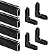 Prime-Line PL 7806 Screen Frame Kit, 5/16 in. x 3/4 in. x 36 in., Aluminum, Bronze Finish, Pack of 1 Kit primary