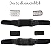 FUNTW Lumbar Lower Back Brace and Support Belt with Dual Adjustable Straps.Spontaneous Heat Acupuncture Magnetic Therapy-Trimmer Slimmer Compression Band for Weight Loss Workout Fitness