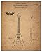 Gibson Guitar Patent Prints - Set Of 4 (8 Inches X 10 Inches) Photos - Les Paul Vintage Decor